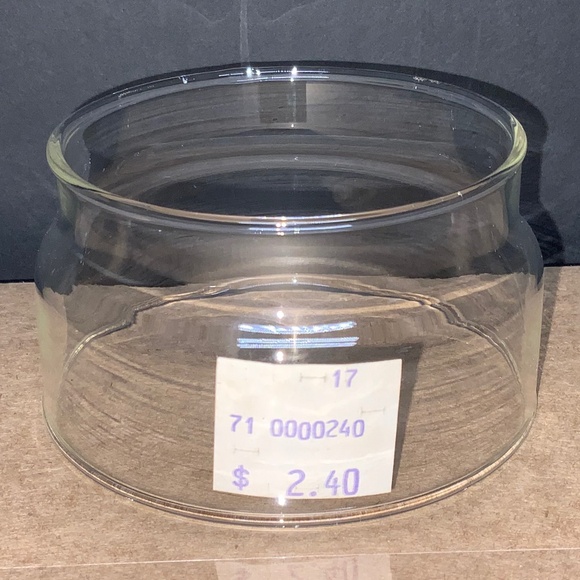 NEW OLD STOCK! Pyrex 4 Cup Replacement Percolator Glass Basket (GLASS ONLY) - Picture 2 of 3